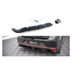   Splitter Hyundai I20 N III Rear Central with Diffuser Gloss Black