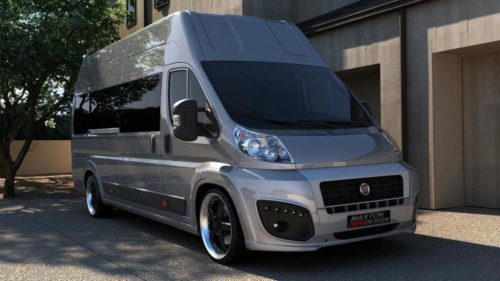 Bumper Fiat Ducato III Front Led Not primed