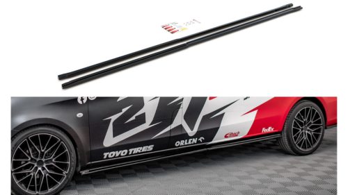 Diffuser Mercedes-Benz Vito Extra Long W447 Facelift Side Skirts Gloss Black