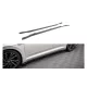 Diffuser Volkswagen Arteon Facelift R R-Line Side Skirts Street Pro v.2 Black-Red