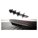Diffuser Volkswagen Tiguan II Rear Street Pro Red