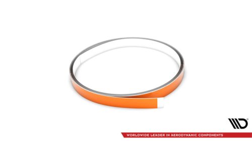 Decorative stripe for self sticking Orange