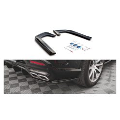   Splitter Mercedes-Benz GLE 63AMG C292 Rear Side v.1 Gloss Black