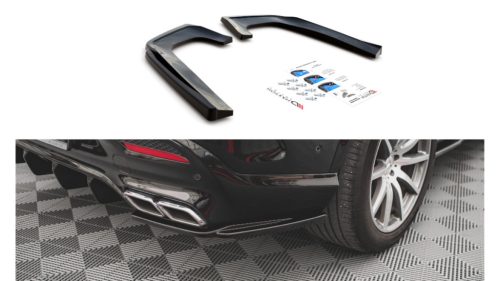 Splitter Mercedes-Benz GLE 63AMG C292 Rear Side v.1 Gloss Black