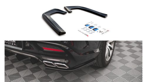 Splitter Mercedes-Benz GLE 63AMG C292 Rear Side v.2 Gloss Black