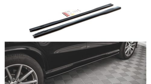 Diffuser Mercedes-Benz GLE 63AMG C292 Side Skirts Gloss Black