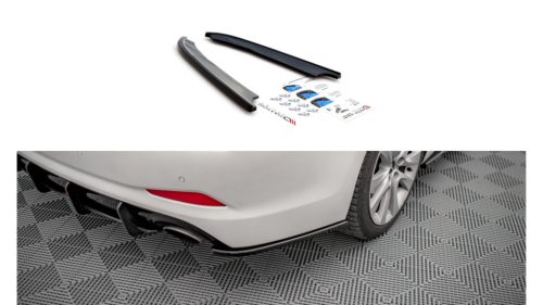 Splitter Hyundai I40 I Rear Side Gloss Black