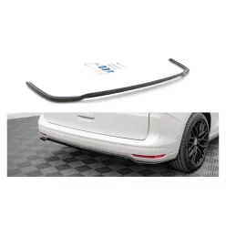Splitter Volkswagen Caddy V Rear Central Gloss Black