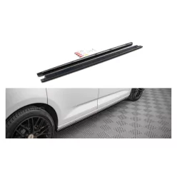 Diffuser Volkswagen Caddy V Side Skirts Gloss Black