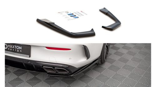 Splitter Mercedes-Benz C C205 63AMG Facelift Rear Side Gloss Black
