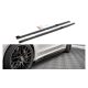 Diffuser Mercedes-Benz C C205 63AMG Facelift Side Skirts v.2 Gloss Black