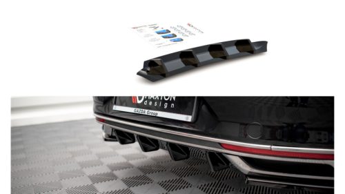 Diffuser Volkswagen Passat B8 Facelift Rear Valance Gloss Black