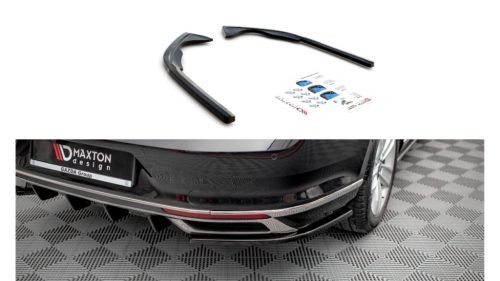 Splitter Volkswagen Passat B8 Facelift Rear Side Gloss Black