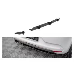 Diffuser Renault Clio V Rear Street Pro Red