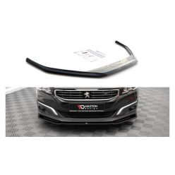 Splitter Peugeot 508 GT I Facelift Front v.2 Gloss Black