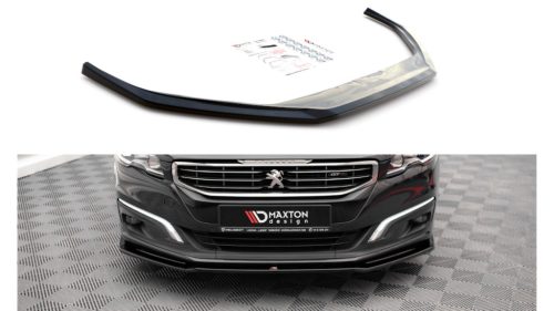 Splitter Peugeot 508 GT I Facelift Front v.2 Gloss Black
