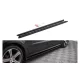 Diffuser Peugeot 508 GT I Facelift Side Skirts Gloss Black