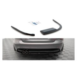 Splitter Jaguar XF R-Sport II Rear Side Gloss Black