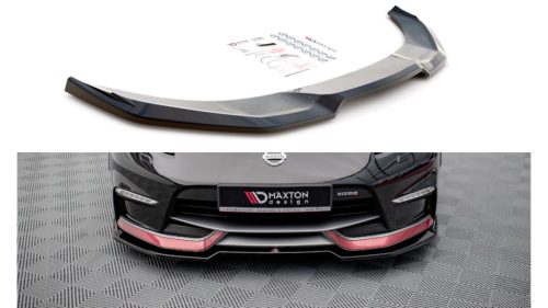 Splitter Nissan 370Z Nismo Facelift Front v.3 Gloss Black