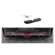 Splitter Nissan 370Z Nismo Facelift Rear Central Gloss Black