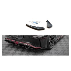 Splitter Nissan 370Z Nismo Facelift Rear Side Gloss Black