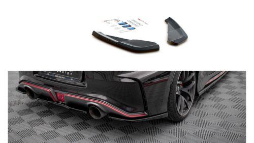 Splitter Nissan 370Z Nismo Facelift Rear Side Gloss Black