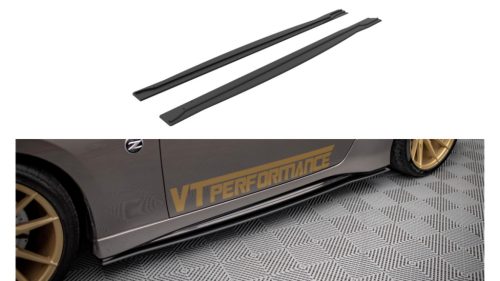 Diffuser Nissan 370Z Nismo Facelift Side Skirts Street Pro Black