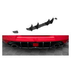 Diffuser Nissan 370Z Rear Street Pro Black-Red