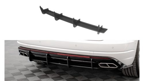 Diffuser Volkswagen Touareg III R-line Rear Street Pro Red