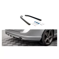 Splitter Volvo V70 III Rear Side Gloss Black