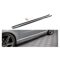 Diffuser Volvo V70 III Side Skirts Gloss Black