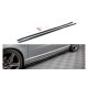Diffuser Volvo V70 III Side Skirts Gloss Black