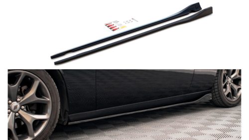 Diffuser Dodge Challenger III Facelift RT Side Skirts Gloss Black