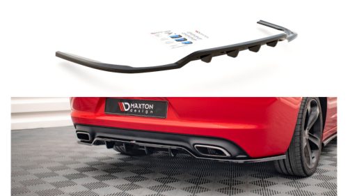 Splitter Dodge Charger VII Facelift RT Rear Central with Diffuser Gloss Black