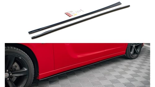 Diffuser Dodge Charger VII Facelift RT Side Skirts Gloss Black