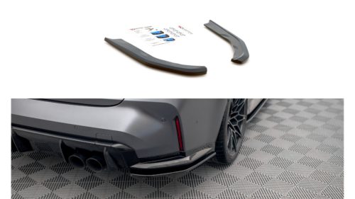 Splitter BMW 3 G80 M-Pack Rear Side v.1 Gloss Black