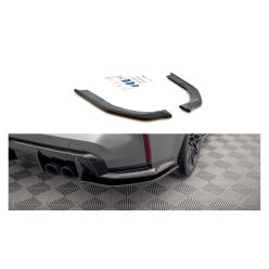 Splitter BMW 3 G80 M-Pack Rear Side v.2 Gloss Black