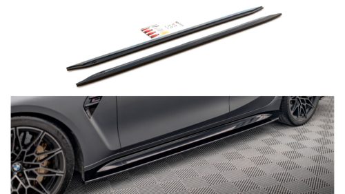 Diffuser BMW 3 G80 M-Pack Side Skirts v.1 Gloss Black