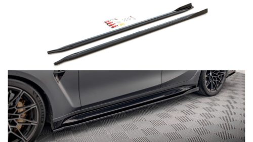 Diffuser BMW 3 G80 M-Pack Side Skirts v.2 Gloss Black