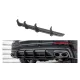 Diffuser Audi SQ8 4M Rear Street Pro Black