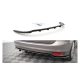 Splitter Ford C-Max II Rear Central with Diffuser Gloss Black