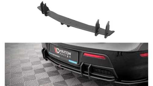 Diffuser Mazda 3 I MPS Rear Street Pro Red