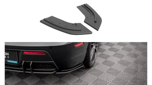 Splitter Mazda 3 I MPS Rear Side Street Pro Black-Red