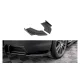 Splitter Mazda 3 I MPS Rear Side Street Pro Black-Red + Gloss Flaps