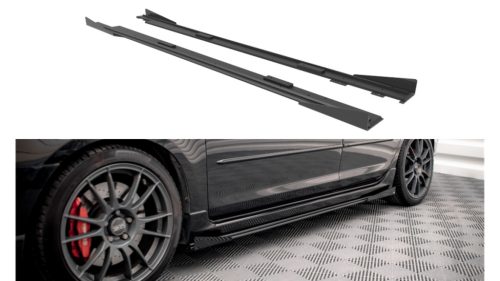 Diffuser Mazda 3 I MPS Side Skirts Street Pro Black + Gloss Flaps
