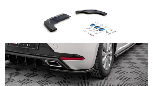 Splitter Seat Ibiza FR V Rear Side Gloss Black