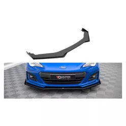 Splitter Subaru BRZ Facelift Front Pro v.1 + flaps Black-Red