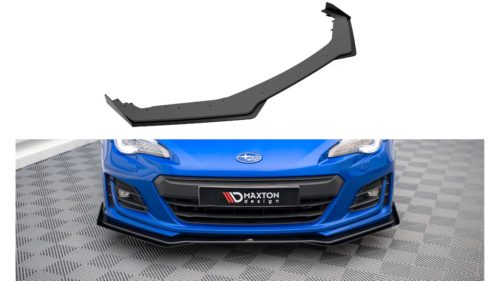Splitter Subaru BRZ Facelift Front Pro v.1 + flaps Black-Red
