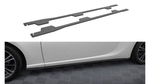Diffuser Subaru BRZ Side Skirts Street Pro Black-Red