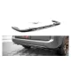 Splitter Peugeot Partner Long III Rear Central with Diffuser Gloss Black